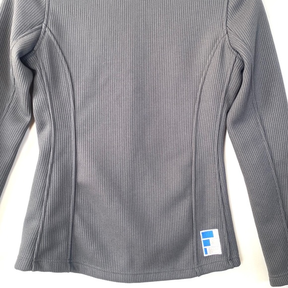 Ogio grey long-sleeve full zip ribbed jacket, Size X-Small - Picture 8 of 9